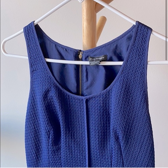 Navy blue sheath dress by Club Monaco - Picture 3 of 6